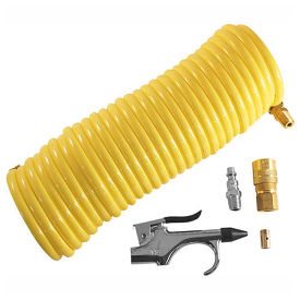 Milton ReKoil Hose Safety Blow Gun Kit, 1/4" NPT