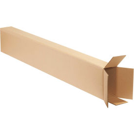 8" x 4" x 52" Side Loading Boxes, Kraft - Pkg Qty 15