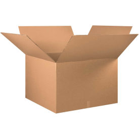 Heavy-Duty Double Wall Cardboard Corrugated Boxes, 36" x 36" x 24", 140 lbs Cap, Kraft, 500#/ECT-71 - Pkg Qty 5