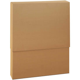 24" x 8" x 57" Double Wall Telescoping Inner Boxes, Kraft - Pkg Qty 5