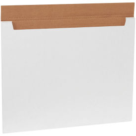 28" x 22" x 1/4" Jumbo Fold Over Mailer, White - Pkg Qty 20