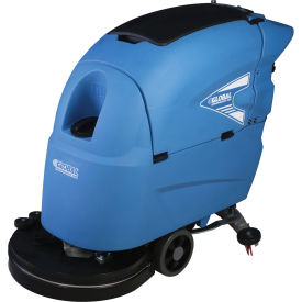 20" Auto Floor Scrubber, Traction Drive, Two 115 Amp Batteries
