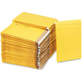 Sealed Air Jiffy Padded Mailer, #5, 10-1/2" x 16", Natural Kraft, 100/CTN
