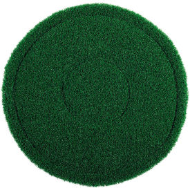 Global Industrial 20" Scrubbing Pad, Green, 4 Per Case