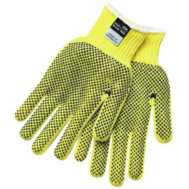 MCR Safety Kevlar® Two-Sided PVC Dots Gloves, X-Large, 1-Pair, 9366XL