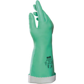 MAPA AK22 Stanslov Knit-Lined Nitrile Gloves, 14" L, Med Weight, Size 9, 1 Pair