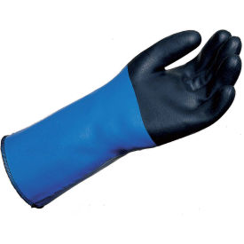 MAPA Temp-Tec NL56 14" Insualted Neoprene Coated Gloves, Heavy Weight, Size 8, 1 Pair