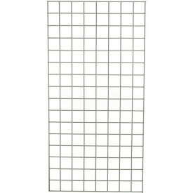 Global Industrial Wire Grid Panel, Poly-Green, 48" x 18"