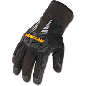 Ironclad CCG2-03-M Cold Condition Gloves, 1 Pair, Black, Medium
