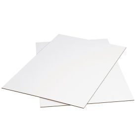 Corrugated Sheets, 42" x 48", White, 200#/ECT-32, SP4248W - Pkg Qty 5
