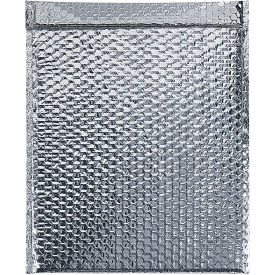 Cool Shield Thermal Bubble Mailers, Self-Seal, 24" x 20" Silver, 50 Pack, INM2420