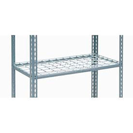 Global Industrial Additional Shelf Level Boltless Wire Deck 48"W x 18"D, Gray