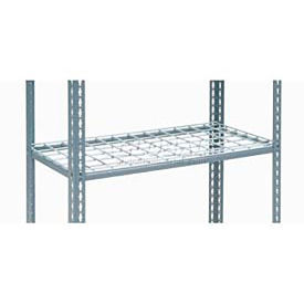 Global Industrial Additional Shelf Level Boltless Wire Deck 48"W x 24"D, Gray