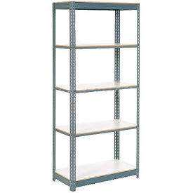 Global Industrial Extra Heavy Duty Shelving 48Wx24Dx96H 6 Shelves 1200 lbs. Cap. Per Shelf GRY