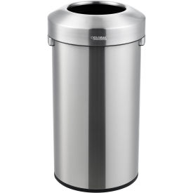 16 Gallon Stainless Steel Round Open Top Receptacle