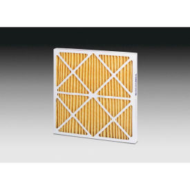 Global Industrial™ High Capacity Pleated Air Filter, MERV 11, 25"Wx20"Hx2"D - Pkg Qty 12