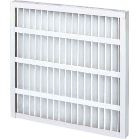Pleated MERV 8 Standard Capacity Air Filter, 18"W x 18"H x 2"D - Pkg Qty 12
