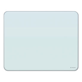 U Brands Cubicle Glass Dry Erase Board, 20" x 16", White