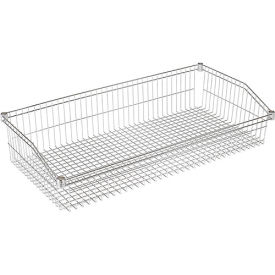 Global Industrial Wire Shelf Basket 36"W x 24"D