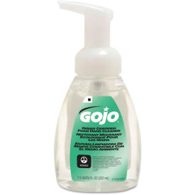 GOJO Green Certified Foam Soap, Fragrance-Free, Clear, 7.5 oz. Pump Bottle, 6/Carton, 5715-06