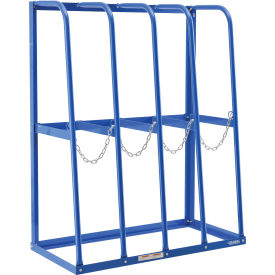 Global Industrial Vertical Bar Storage Rack, 4 Bays, 48"W x 24"D x 60"H, 6000 Lb. Capacity