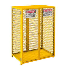 Durham Vertical Cylinder Storage Cabinet EGCVC12-SC-50 Self Close, Holds 12 50 Lb. Cylinders