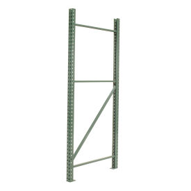 Global Industrial Pallet Rack Upright Frame, Steel, 42"D x 96"H, Green