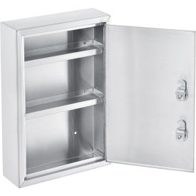 Stainless Steel Compact Medical Security Cabinet with Double Key Locks