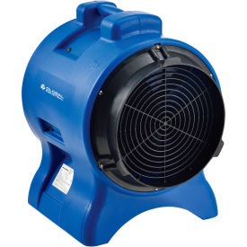 Global Industrial 12" Confined Space Blower Fan, Rotomold Plastic, 1 Speed, 2700 CFM, 1 HP