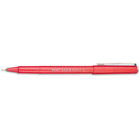 Pilot Razor Point II Stick Porous Point Marker Pen, 0.2mm, Red Ink/Barrel, Dozen