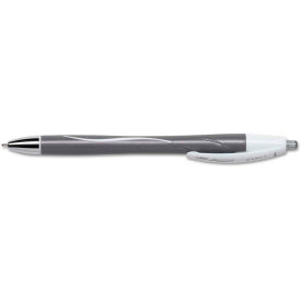 BIC Atlantis Exact Retractable Ballpoint Pen, 0.7mm, Black Ink/Barrel, Dozen