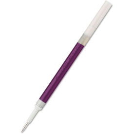 Pentel Refill for Pentel EnerGel Retractable Liquid Gel Pens, Conical Tip, Med. Pt, Violet Ink