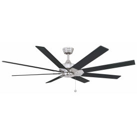 Fanimation FP7910BNBL Levon AC 63" Ceiling Fan, Brushed Nickel