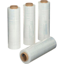 Stretch Wrap Film, 80 Gauge, Cast, 18" x 1500', Clear - Pkg Qty 4