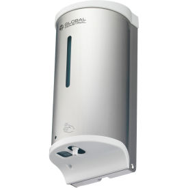 Global Industrial Automatic Liquid Sanitizer Spray Dispenser, 800 ml, Stainless Steel