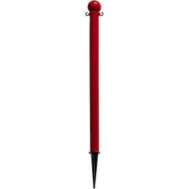 Mr. Chain Light Duty 36" Ground Pole, Red