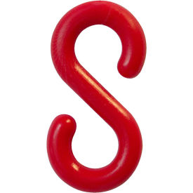 Mr. Chain Connecting S-Hooks, 1.5", Red, 10/Pack