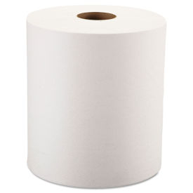 Windsoft Hardwound Roll Towels, 8" x 800 ft, White, 6 Rolls/Case, WIN12906
