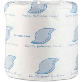 GEN Standard Bath Tissue, Septic Safe, 1-Ply, 1,000 Sheets/Roll, 96 Wrapped Rolls/Case, GN218