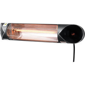 Infrared Patio Heater With Remote Control, 1500W, 120V, Wall/Ceiling Mount