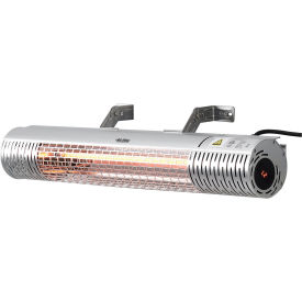 Infrared Patio Heater W/ Remote Control, Wall/Ceiling Mount, 1500W, 120V