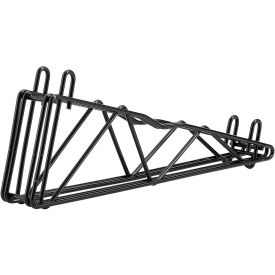 Nexel DAB18B 18" Double Arm Shelf Bracket Black Epoxy