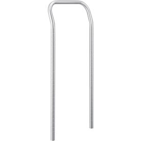 Nexel AH14C Chrome Utility Cart Handle 14" (Priced Each, In A Package Of 2) - Pkg Qty 2