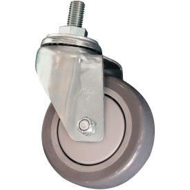 Global Industrial Replacement Pair Of 4" Polyurethane Swivel Casters For 412559