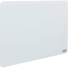 24"W x 14"H Glass Cubicle Dry Erase Board, White