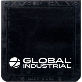 Global Industrial Heavy Duty Universal Mud Flap, Rubber, 24" x 24"