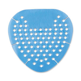 Boardwalk Gem Urinal Screens, Cotton Blossom Scent, Blue, 12/Box