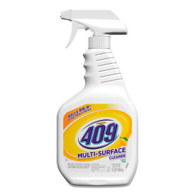 Formula 409 Multi-Surface Disinfectant Cleaner, 32 oz. Spray Bottle, Lemon, 9/Case