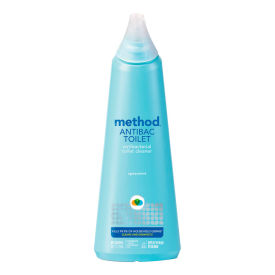 Method Antibacterial Toilet Cleaner, Spearmint, 24 oz. Bottle, 6/Case