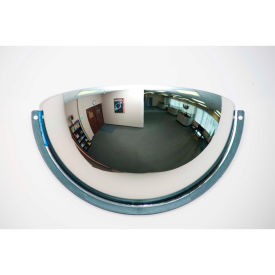 Half Dome Acrylic Mirror, Indoor, 18" Dia., 180° Viewing Angle